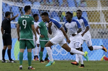 Honduras  vence 3-2 a Argelia en fútbol masculino