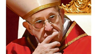 Papa pide a católicos que redescubran capacidad de sentir vergüenza