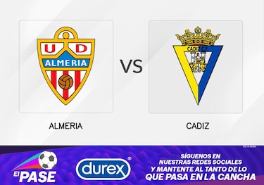 Cádiz vs. Almeria: rivales en el último enfrentamiento de la temporada