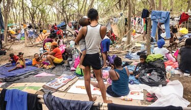 Caravana de migrantes busca llegar a Panamá
