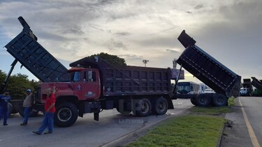 Conductores de camiones volquete abren parcialmente la vía a Tocumen