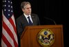 Blinken reitera el compromiso de Estados Unidos contra la corrupción