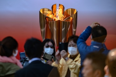 La llama olímpica de Tokio 2020 se apaga por el temor al coronavirus