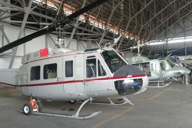 Exhiben helicópteros destinados al Senan