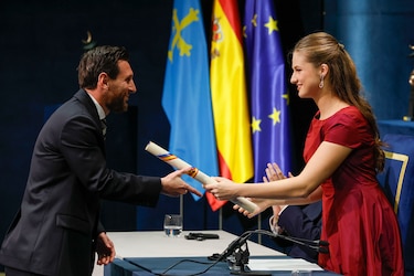 Messi añade el Premio Princesa de Asturias de los Deportes a su vitrina de trofeos