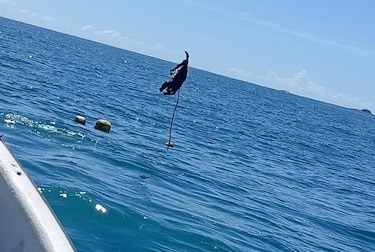 Retiran red de pesca ilegal a la deriva en el Golfo de Chiriquí