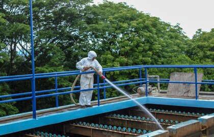 Contaminación del río La Villa obliga a una limpieza profunda de la planta potabilizadora