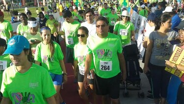 Masiva participación en la carrera-caminata para apoyar a las personas con síndrome de Down