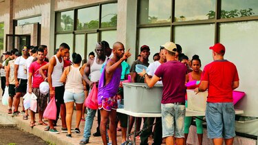 Solidaridad con migrantes en la frontera