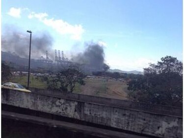 Se incendiaron dos contenedores en el Puerto de Balboa