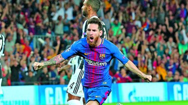 Messi acabó con la Juve