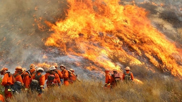 Incendio sin precedentes en Los Ángeles; evacúan a más de 500 casas cercanas a los estudios Disney