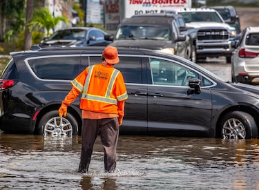 Tormenta azota este fin de semana a Florida con la posibilidad de causar inundaciones