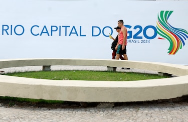 El G20 se cita en Río dividido por las guerras, los superricos y la financiación climática