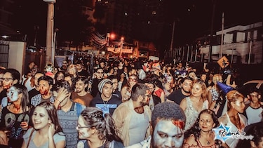 Marcha zombi, cómics y caminata fotográfica en 'Halloween' panameño