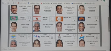Campañas denuncian error en las papeletas del voto adelantado en el extranjero