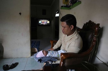 Una bebé en Indonesia es bautizada como  'Juegos Asiáticos'
