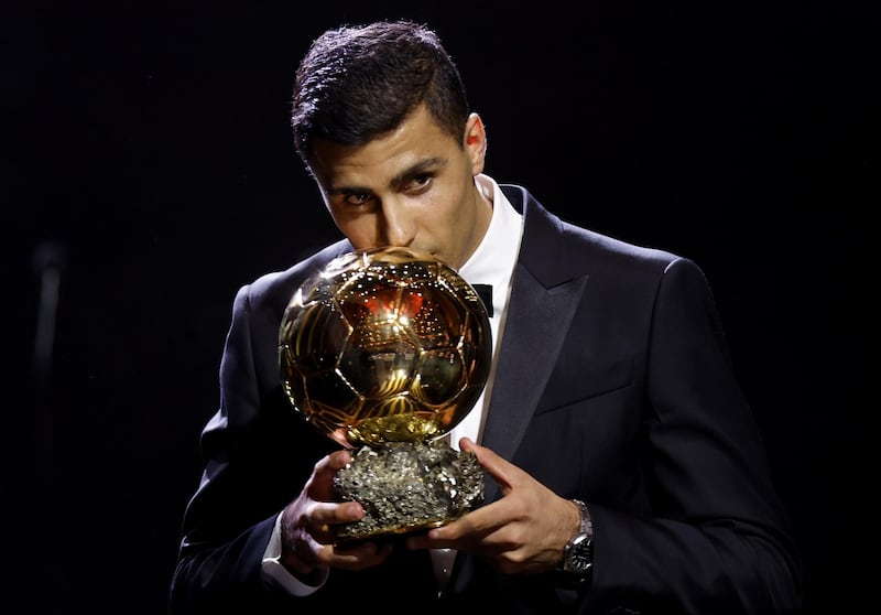 El español Rodri gana el Balón de Oro 2024