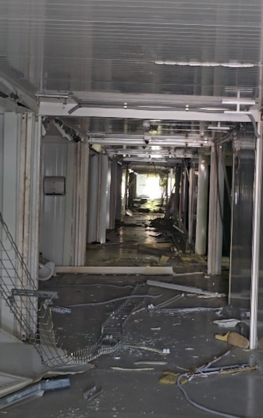 Abandonado y vandalizado, así permanece el Hospital Panamá Solidario