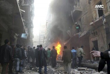 Al menos 18 muertos en bombardeos en la ciudad siria de Alepo