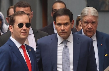 Rubio dice que Irán ‘nunca podrá tener un arma nuclear’ como condición a un acuerdo final