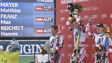 Matthias Mayer se impuso en la Copa del Mundo de Saalbach