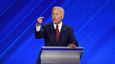 Joe Biden se muestra combativo en debate