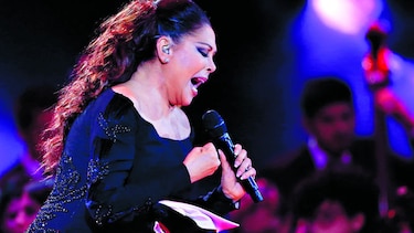 Isabel Pantoja se presentó en el Festival de Viña
