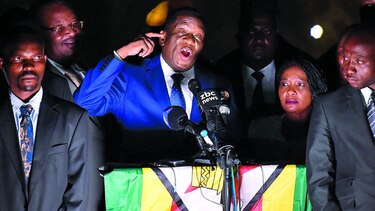 Mnangagwa, listo para gobernar Zimbabue