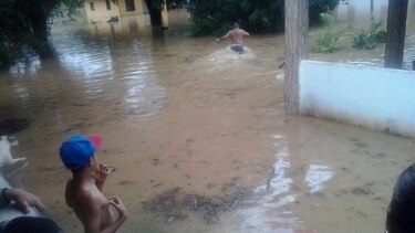 Inundaciones en varios sectores del distrito de Chepo