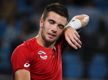 Dos tenistas dan positivo tras jugar el torneo de Djokovic