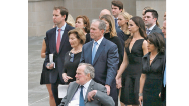 Personalidades y amigos despidieron a Barbara Bush