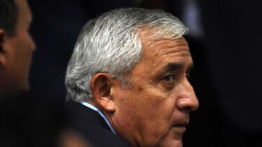 Imputan cargos a Otto Pérez como jefe de una estructura de lavado