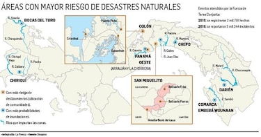 Identifican provincias propensas a deslaves e inundaciones