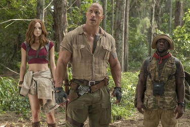 'Jumanji' ofrece estrellas y diversión