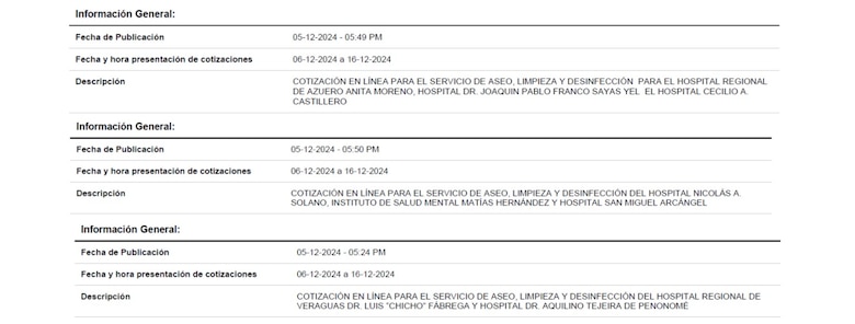 El Minsa evalúa oferta de Hombres de Blanco, a pesar de sus antecedentes en Tocumen, S.A.