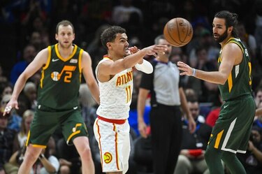 Atlanta propina dolorosa derrota a Utah a pesar de la gran actuación de Rubio y Mitchell