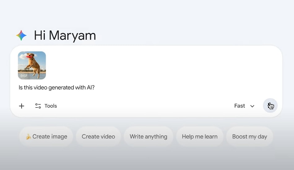 Gemini identifica los vídeos generados por la IA de Google