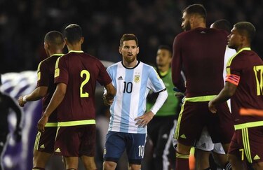 Argentina empata con Venezuela