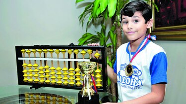 Bronce en torneo de cálculo mental