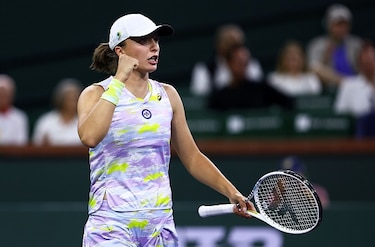 La polaca Swiatek vence a Halep y es la primera finalista en Indian Wells