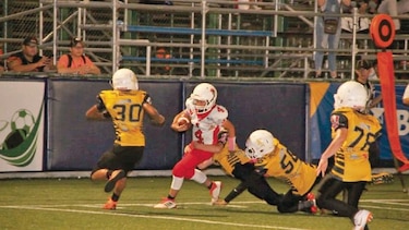 Owls y Raiders dominan en mini contact y ‘football ligue’