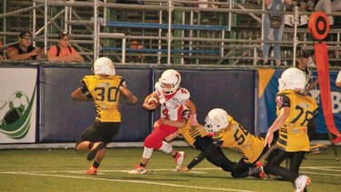 Owls y Raiders dominan en mini contact y ‘football ligue’