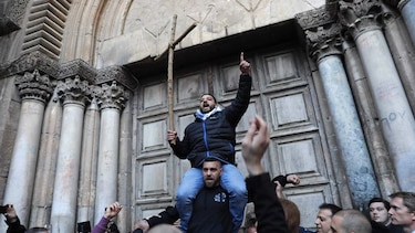 Israel suspende medidas que condujeron a cerrar Iglesia del Santo Sepulcro