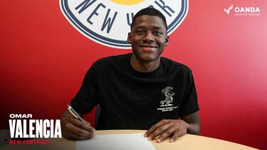El panameño Omar Valencia firma con New York Red Bulls hasta 2028