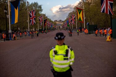 Todo listo en Londres para la coronación de Carlos III y Camila
