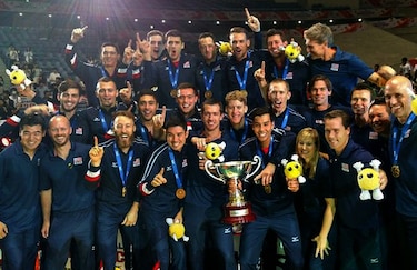 Estados Unidos vence a Argentina y gana la Copa Mundial de Voleibol