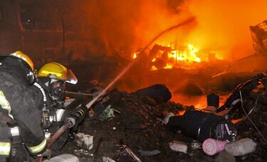 Al menos 60 heridos por explosión en fábrica en Argentina