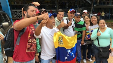 Venezolanos en Panamá: '¿Qué queremos? ¡Libertad!'