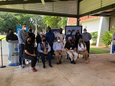 Reconocen labor del patronato deportivo Kiwanis por los 20 años de administración del complejo en Ciudad del Saber